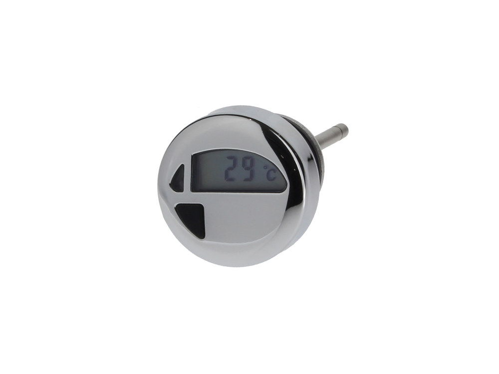 Daytona JAPAN Engine Oil Temperature Dipstick with LCD Readout. Fits Softail 2000-2017