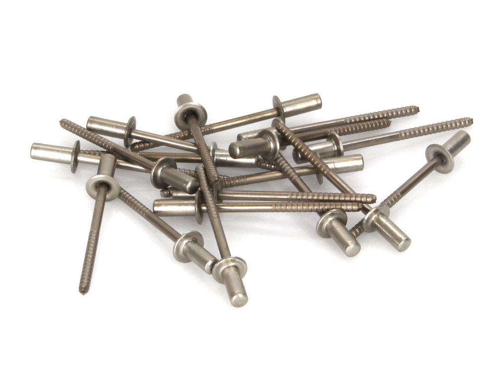 D&D EXHAUST Replacement Rivets for Bobcat systems – Pack 18.