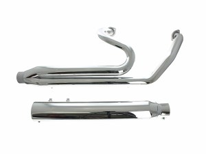 D&D EXHAUST Billet Cat 2-into-1 Exhaust – Chrome. Fits CVO Touring 2023up, Street Glide & Road Glide 2024up, Touring 2025up D&D EXHAUST Billet Cat 2-into-1 Exhaust – Chrome. Fits CVO Touring 2023up, Street Glide & Road Glide 2024up, Touring 2025up