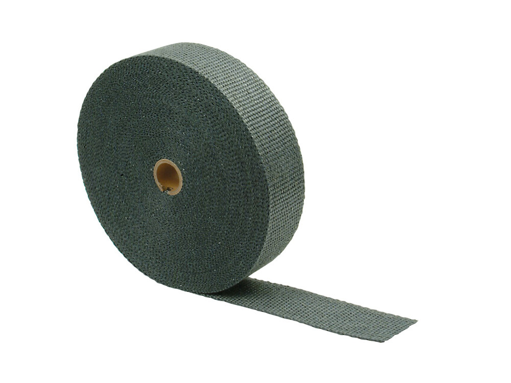 Design Engineering Inc Black Heat Wrap. 2in. Wide x 100 Foot Roll.