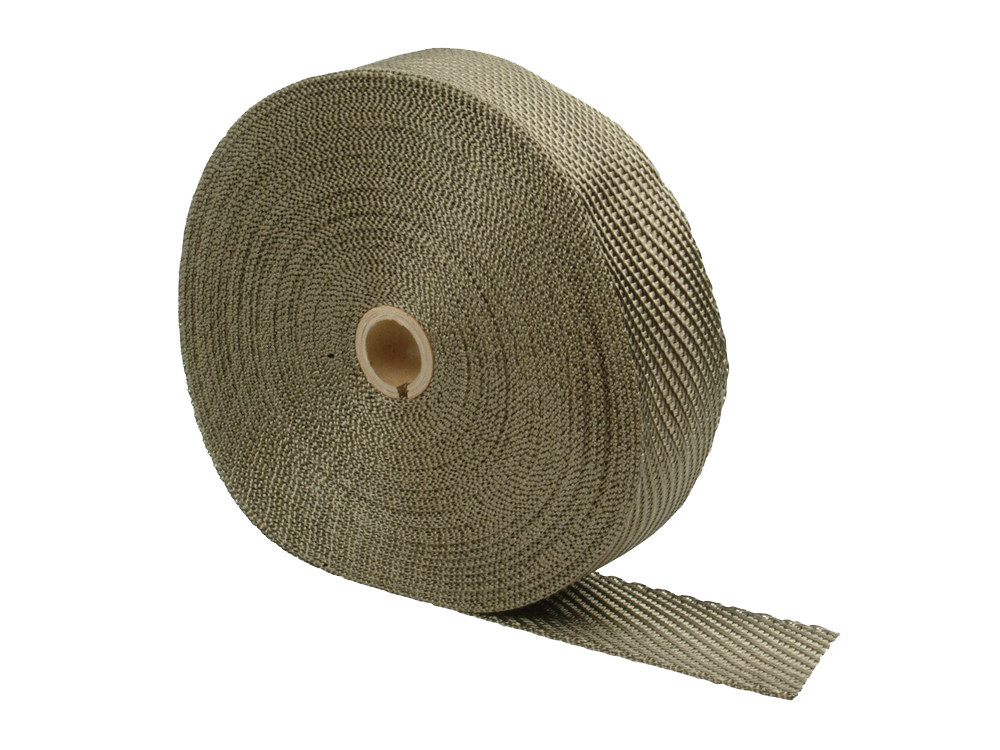 Design Engineering Inc Titanium Heat Wrap. 2in. Wide x 100 Foot Roll.