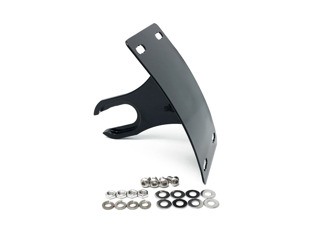 N/Plate Mnt; Side Mount Blk