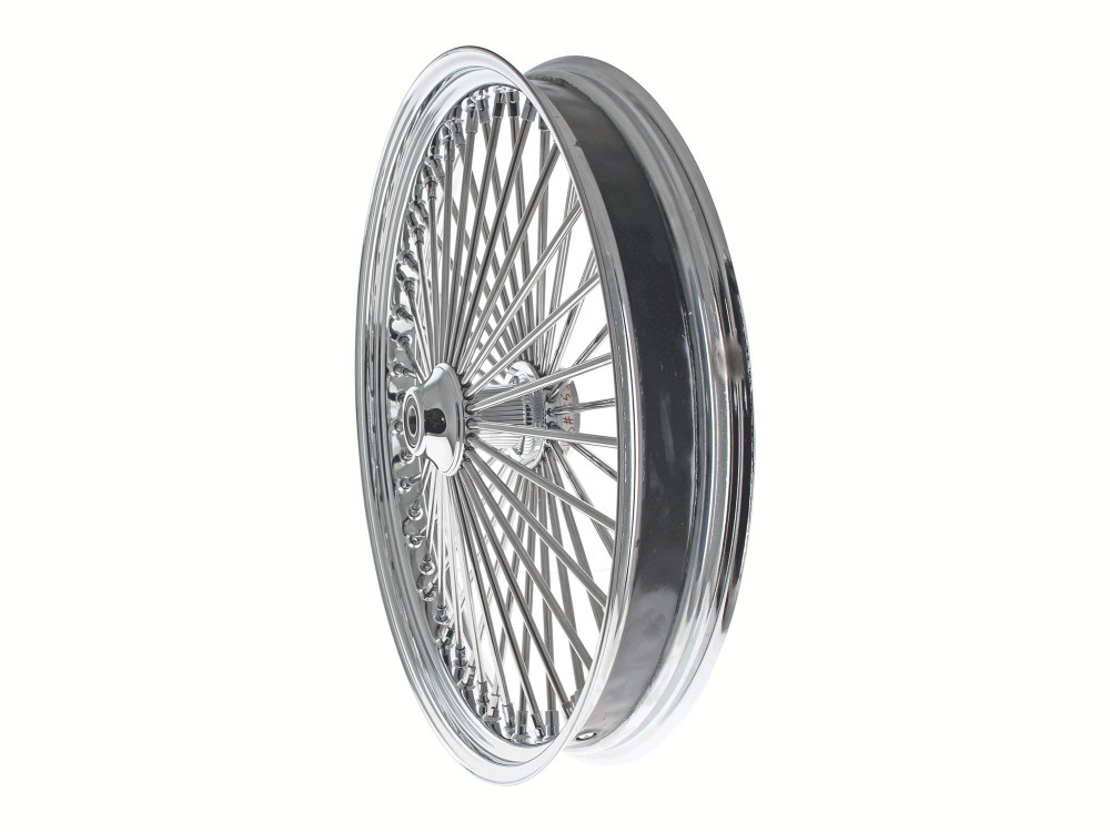 DNA Specialty 26in. x 3.5in. Mammoth Fat Spoke Front Wheel – Chrome. Fits Softail Breakout 2013up.