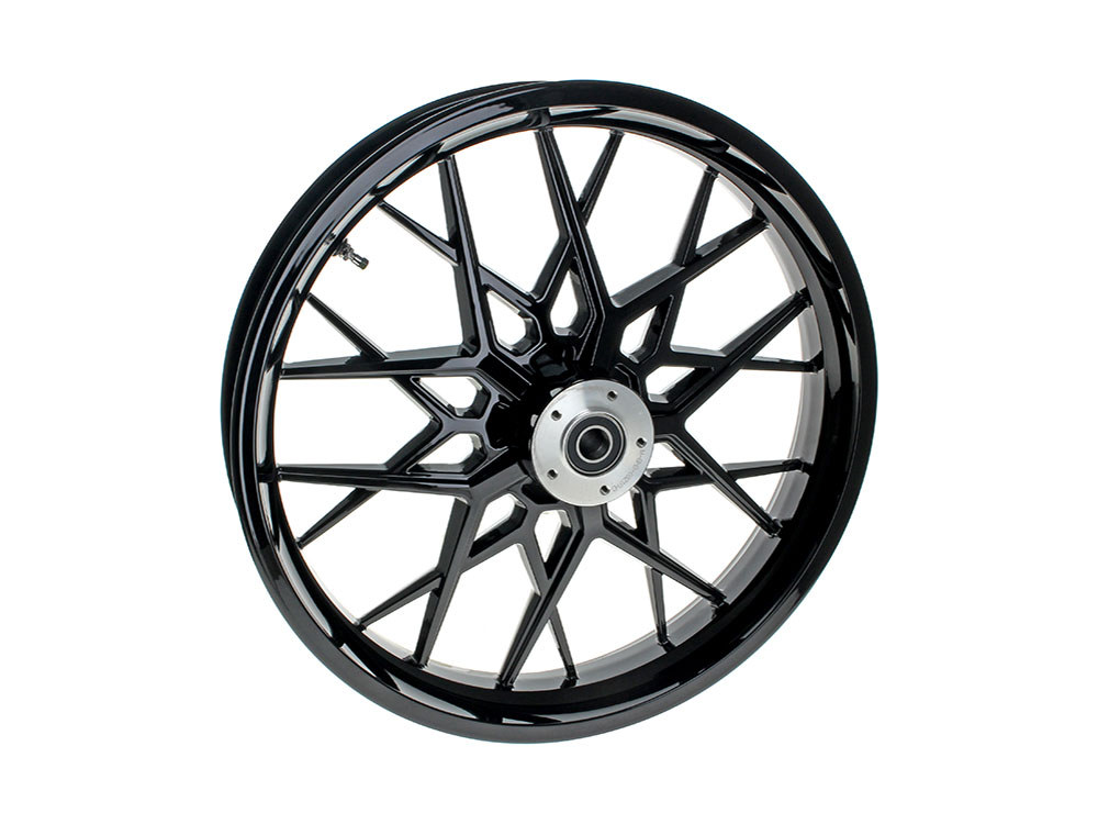 DNA Specialty 21in. x 3.25in. Razor/Prodigy Replica Wheel – Gloss Black. Fits Touring 2008up