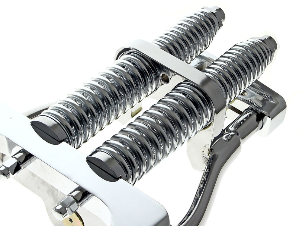 DNA Specialty 26in. Oversize Length Springer Front End Assembly – Chrome.