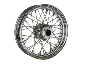 DNA Specialty 16in. x 3.5in. Rear 40 Spoke Cross Laced Wheel – Chrome. Fits Softail 1986-1999, Dyna 1991-1999, FXR 1986-1994 & Sportster 1986-1999. DNA Specialty 16in. x 3.5in. Rear 40 Spoke Cross Laced Wheel – Chrome. Fits Softail 1986-1999, Dyna 1991-1999, FXR 1986-1994 & Sportster 1986-1999.