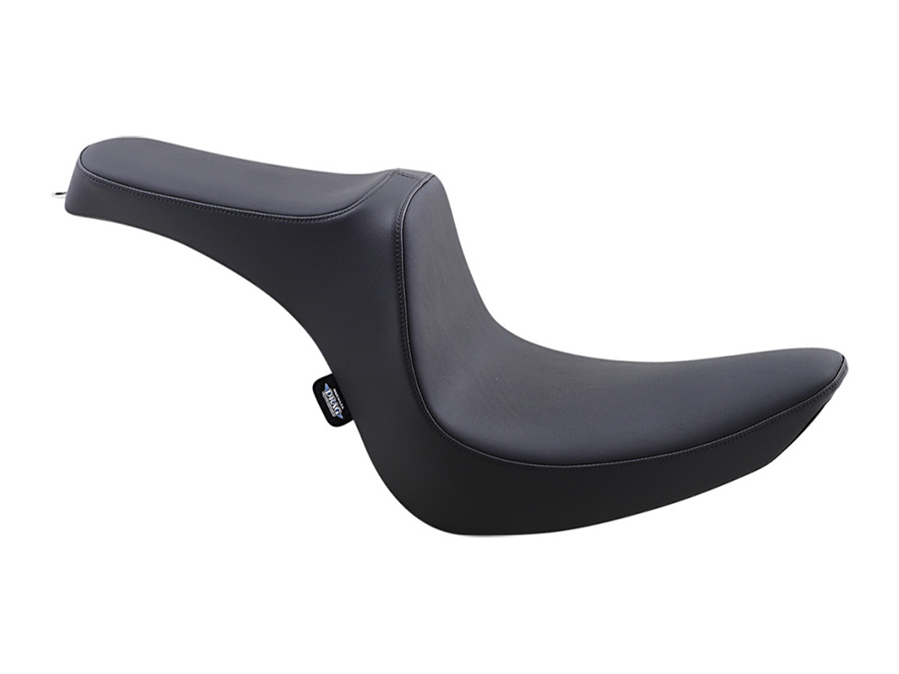 Drag Specialties Predator 3 Dual Seat – Smooth Black. Fits Softail 2006-2017 with OEM 200 Rear Tyre