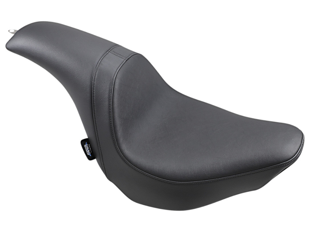 Drag Specialties Predator Dual Seat – Smooth Black. Fits Fat Boy 2018up & Breakout 2023up