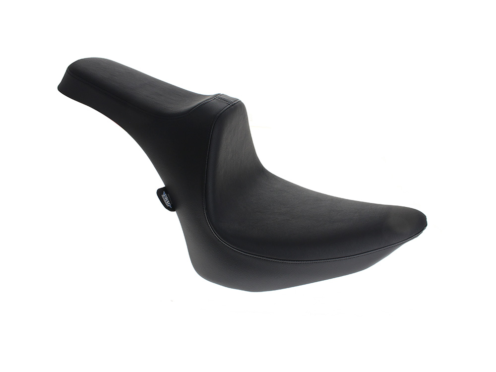 Drag Specialties Predator 3 Dual Seat – Smooth Black. Fits Softail 1984-1999