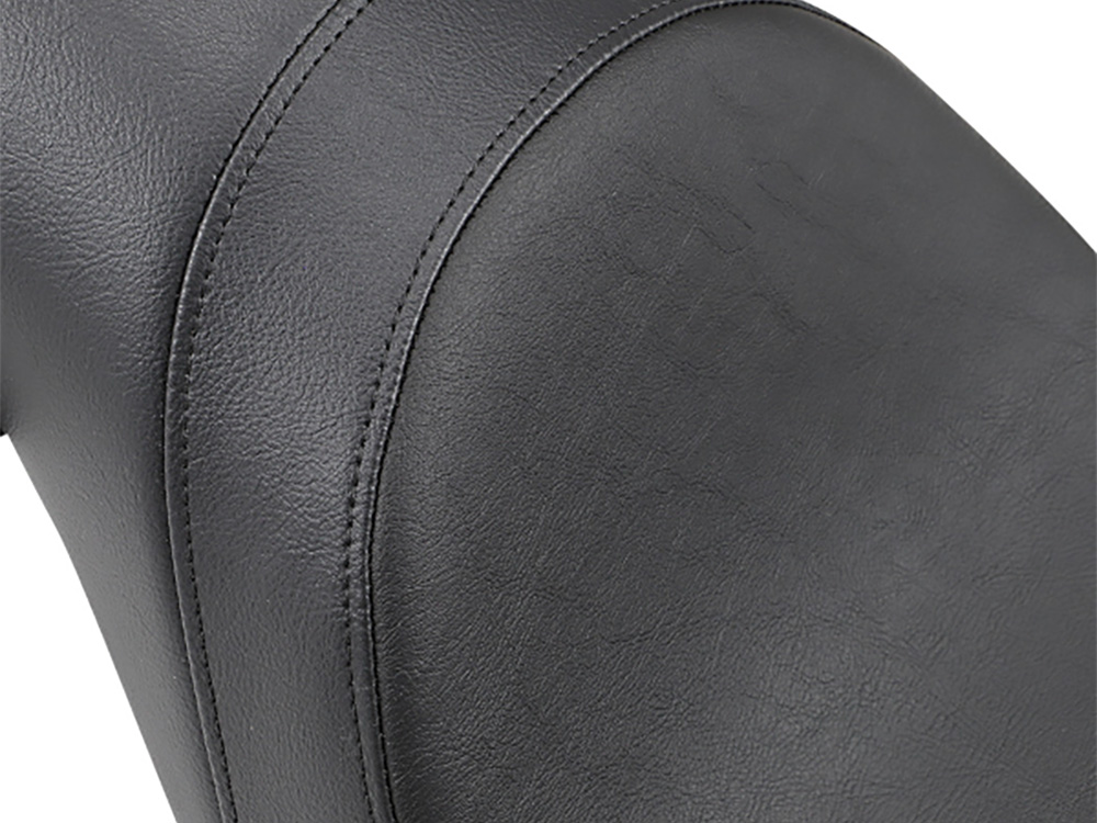 Drag Specialties Predator Dual Seat – Smooth Black. Fits Dyna 2006-2017