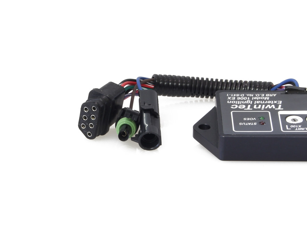 Daytona Twin Tec External Ignition Module with 7 Pin Wedge Plug. Fits Big Twin 1984-1994 & Sportster 1990-1993.