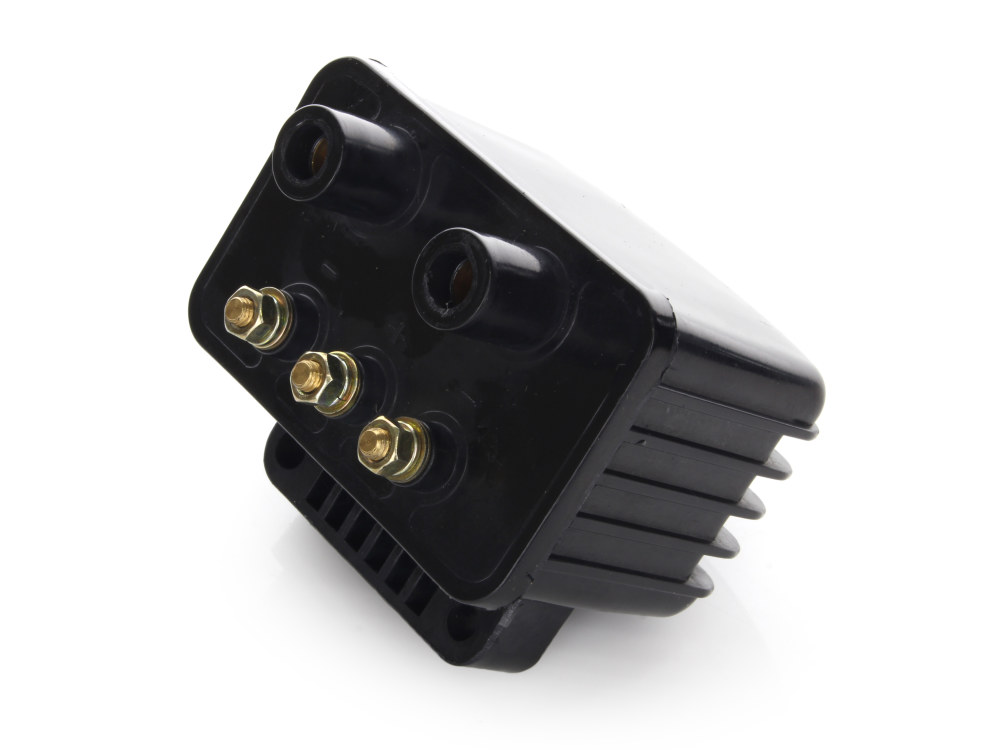 Daytona Twin Tec Single Fire Ignition Coil – Black. Fits Big Twin 1970-1999 & Sportster 1971-2003 Models with Upgraded Single Fire Ignition.