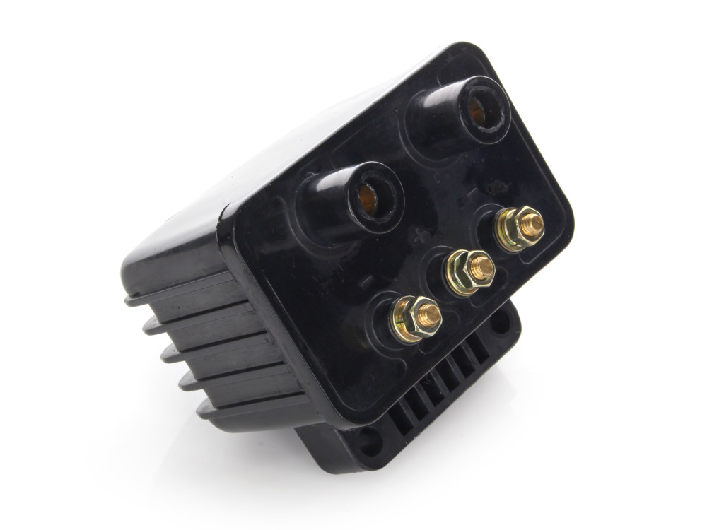 Daytona Twin Tec Single Fire Ignition Coil – Black. Fits Big Twin 1970-1999 & Sportster 1971-2003 Models with Upgraded Single Fire Ignition.