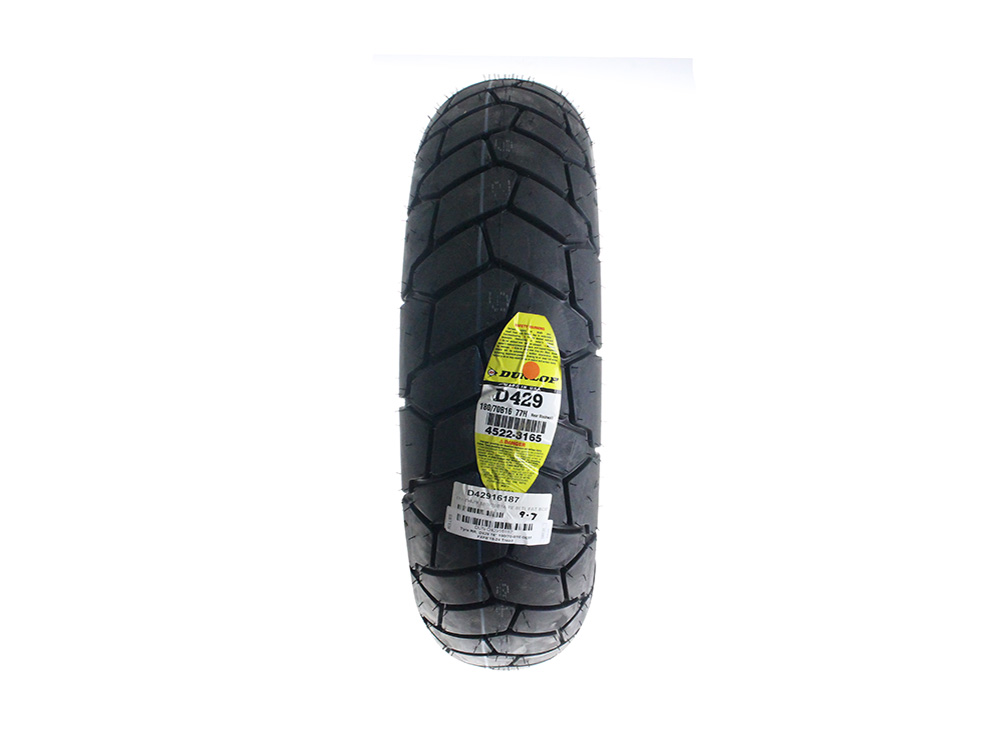 Dunlop Dunlop D429 16in. Rear Tyre. 180/70-B16