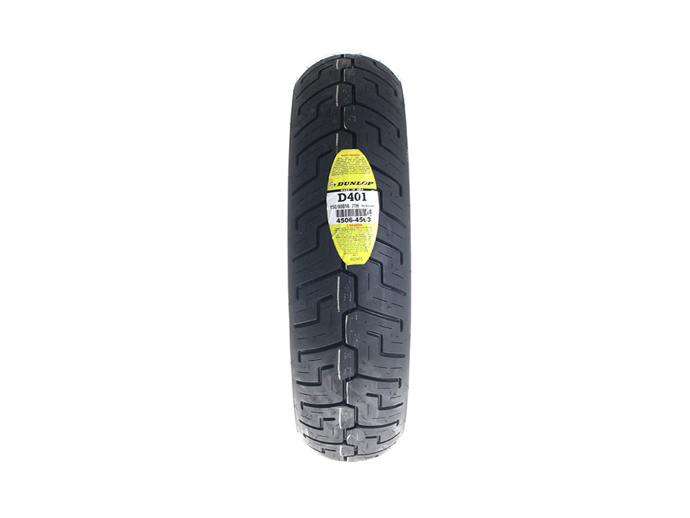 Dunlop Dunlop D401 16in. Whitewall Rear Tyre. 150/80-H16