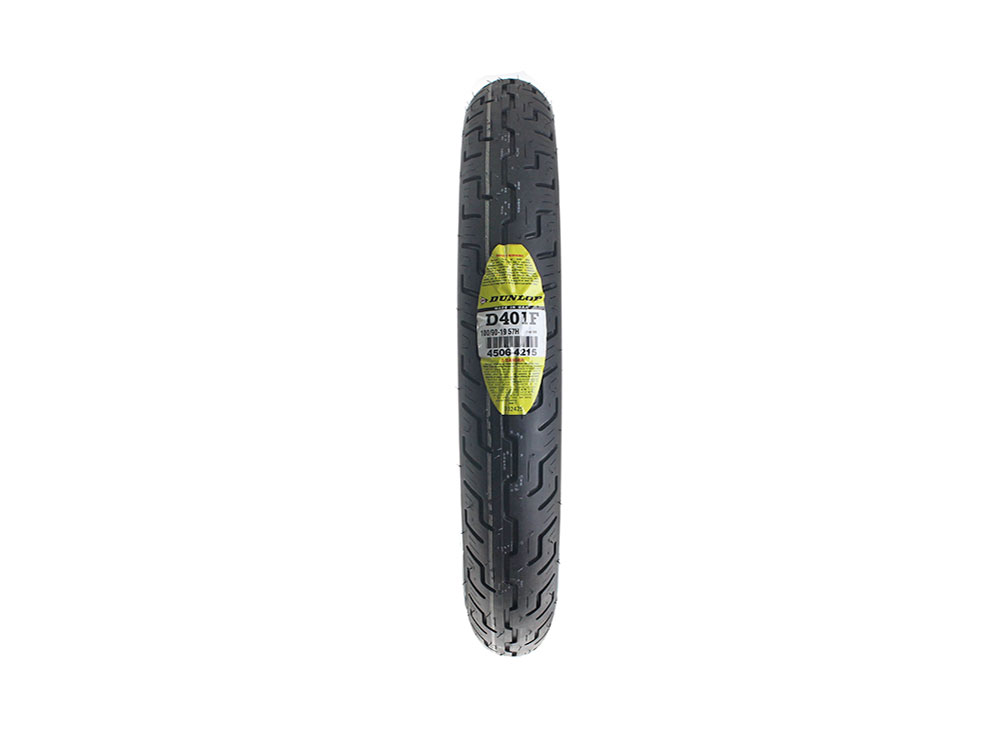 Dunlop Dunlop D401 19in. Whitewall Front Tyre. 100/90-H19