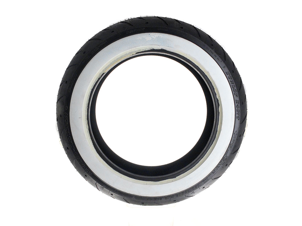 Dunlop Dunlop D407 16in. Whitewall Rear Tyre. 180/65-B16