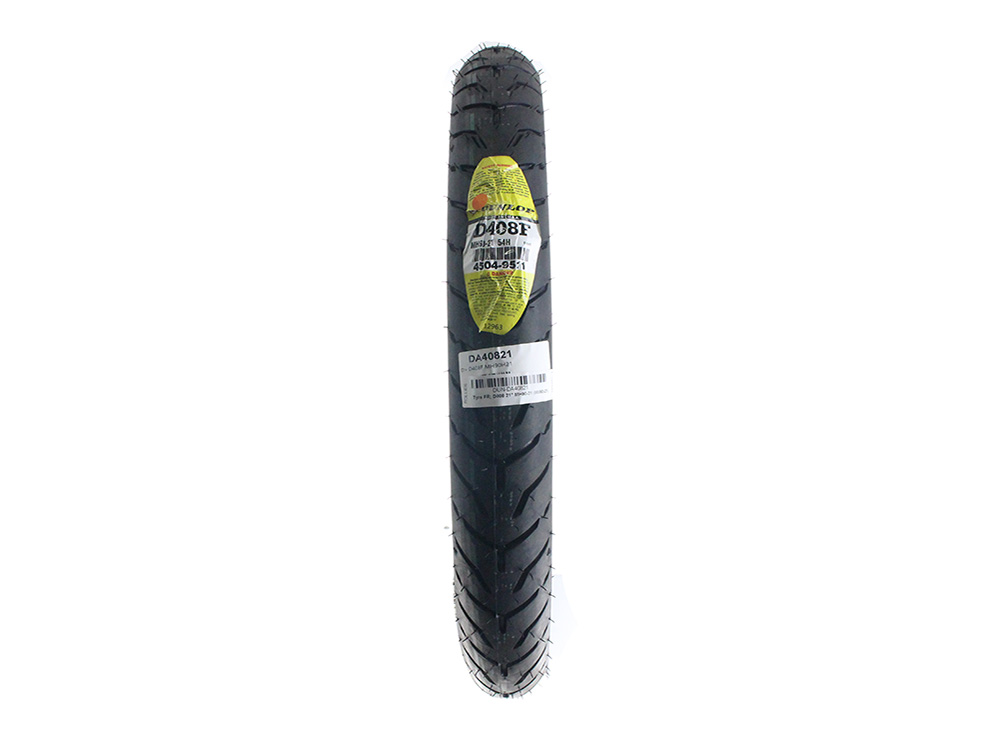 Dunlop Dunlop D408 21in. Front Tyre. MH90-21 54H