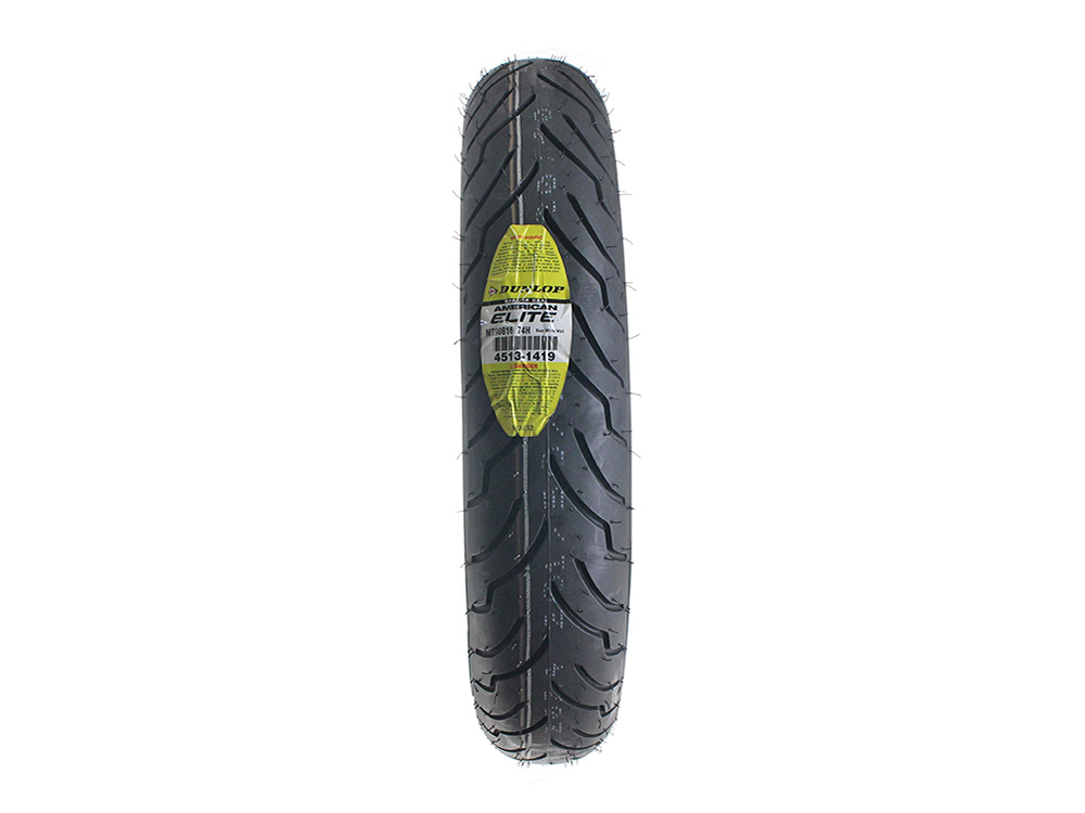 Dunlop Dunlop American Elite 16in. Whitewall Rear Tyre. MT90-B16 (130/90×16)