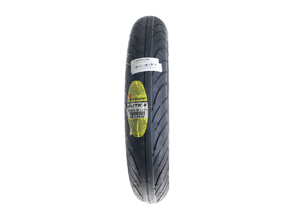 Dunlop Dunlop Elite 4 16in. Front Tyre. 130/90-HB16
