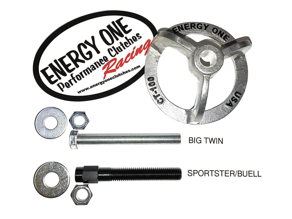 ENERGY ONE CLUTCHES Extra Plate Clutch Kit. Fits Big Twin 1990-1997 & Sportster 1991-2021