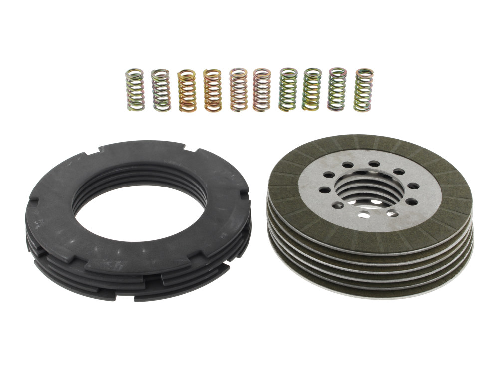 ENERGY ONE CLUTCHES Extra Plate Clutch Kit. Fits 4Spd Big Twin 1941-1984.