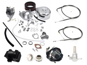Rollies Speed Shop Magneti Marelli Fuel Injection to Carb Conversion Kit. Fits EFI Twin Cam Touring Models 1999-2001 Rollies Speed Shop Magneti Marelli Fuel Injection to Carb Conversion Kit. Fits EFI Twin Cam Touring Models 1999-2001