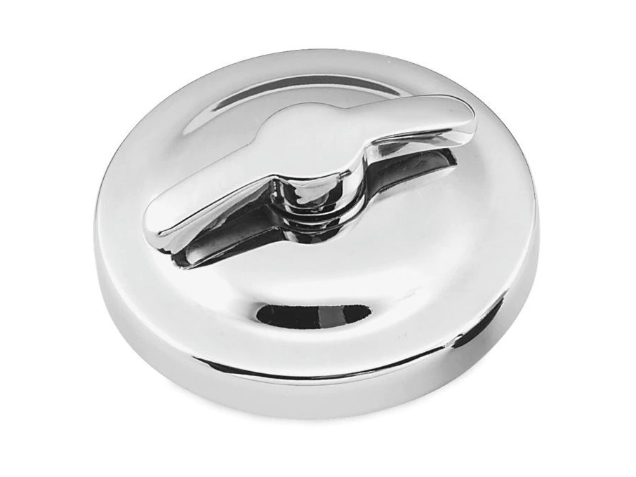 Eastern Motorcycle Parts Oil Tank Cap. Fits Sportster 1967-1978 & 4Spd Big Twin 1970-1982 with Electric Start.