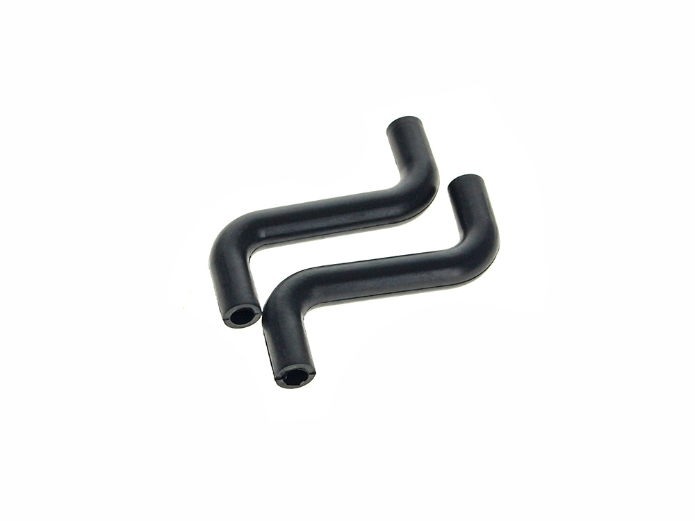 Eastern Motorcycle Parts Stock Style Air Cleaner Breather Hoses. Fits Softail 2000-2015, Touring 1999-2007 & Dyna 1999-2007