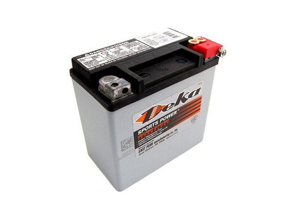 DEKA Premium AGM Motorcycle Battery. Fits Sportster 2004-2021 & Street 500 2015-2020