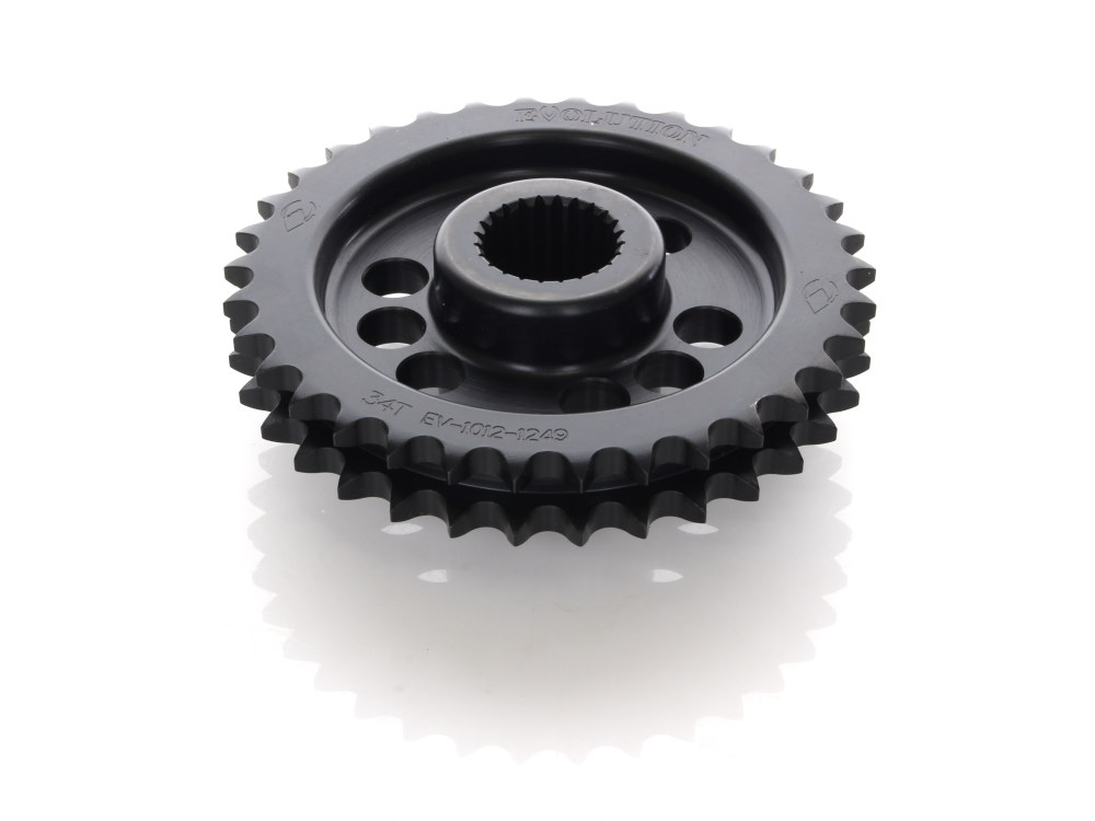 Evolution Industries 34 Tooth Compensator Eliminator Sprocket. Fits Touring 2017up & Softail 2018up Except 240 Tyre Models.