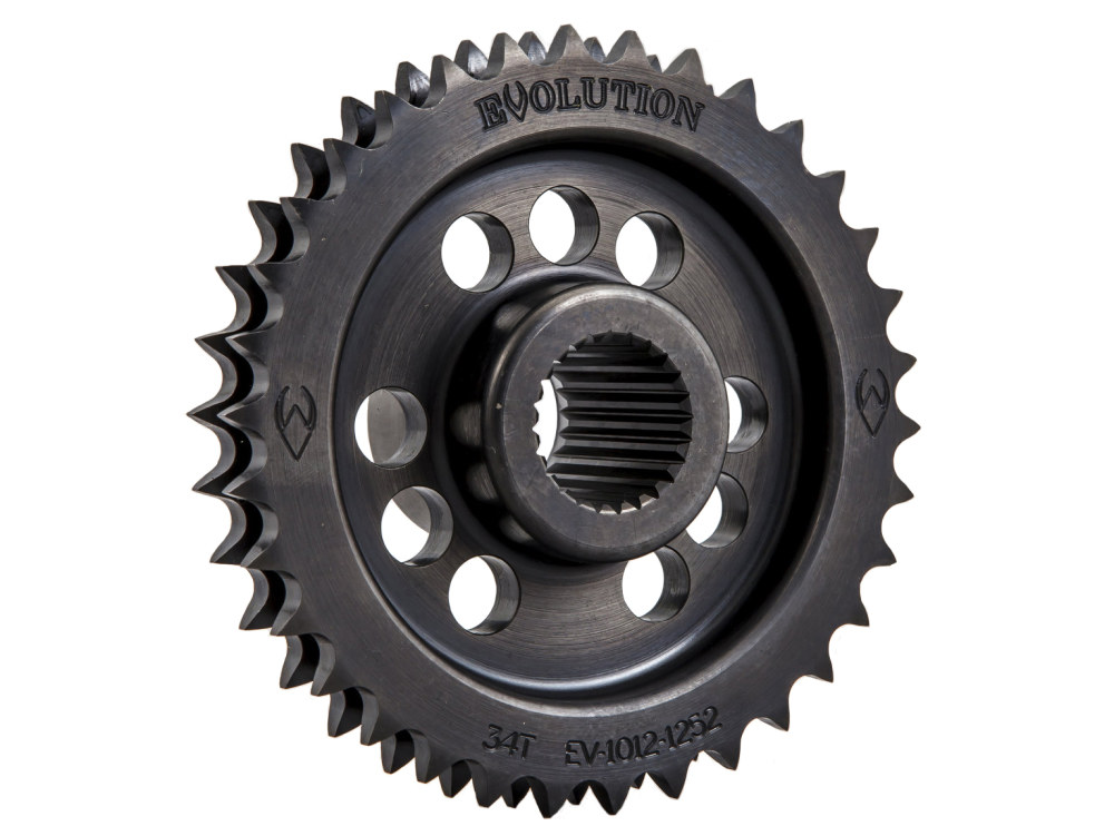 Evolution Industries 34 Tooth Compensator Eliminator Sprocket. Fits Dyna 2006-2010, Softail 2007-2010 & Touring 2007-2010