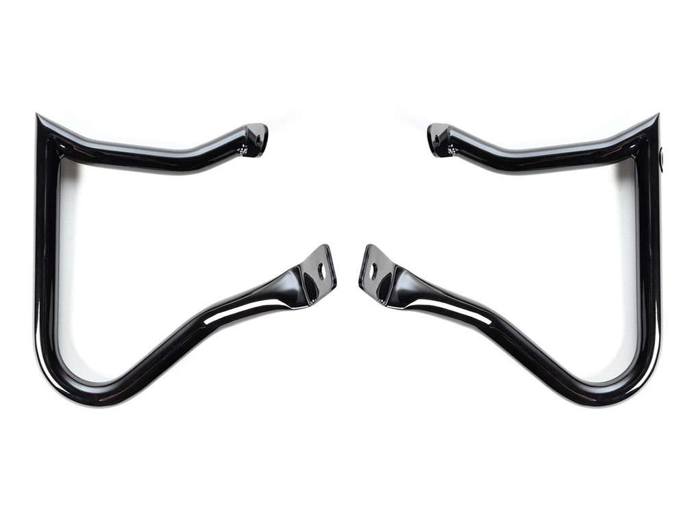 FACTORY 47 HANDLEBARS Anarchy Rear Crashbars – Gloss Black. Fits Softail 2018up.