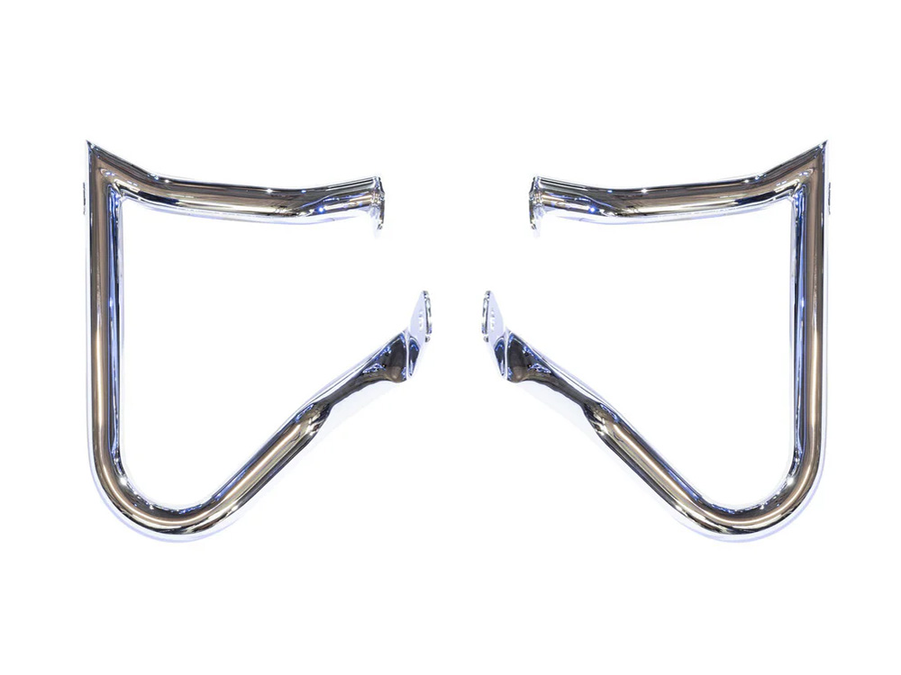 FACTORY 47 HANDLEBARS Anarchy Rear Crashbars – Chrome. Fits Softail 2018up.