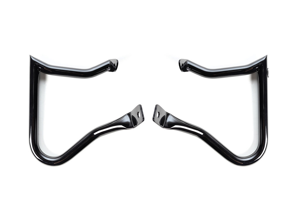 FACTORY 47 HANDLEBARS Anarchy Rear Crashbars – Gloss Black. Fits Softail 2001-2017.