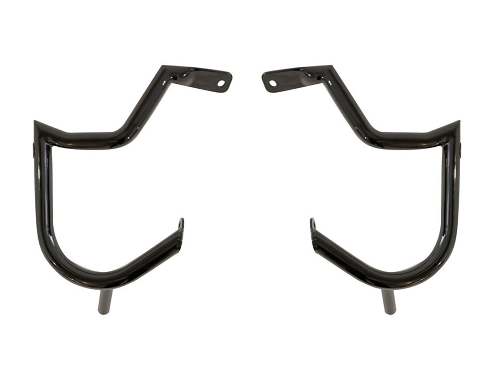 FACTORY 47 HANDLEBARS Venom Rear Crashbars – Gloss Black. Fits Touring 1997-2023