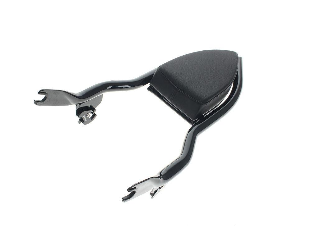 FACTORY 47 HANDLEBARS Diablo Sissy Bar Backrest – Gloss Black. Fits Touring 2009up.