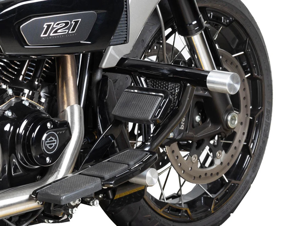 FACTORY 47 HANDLEBARS Road Warrior Front Crashbar – Gloss Black. Fits Touring 2009up