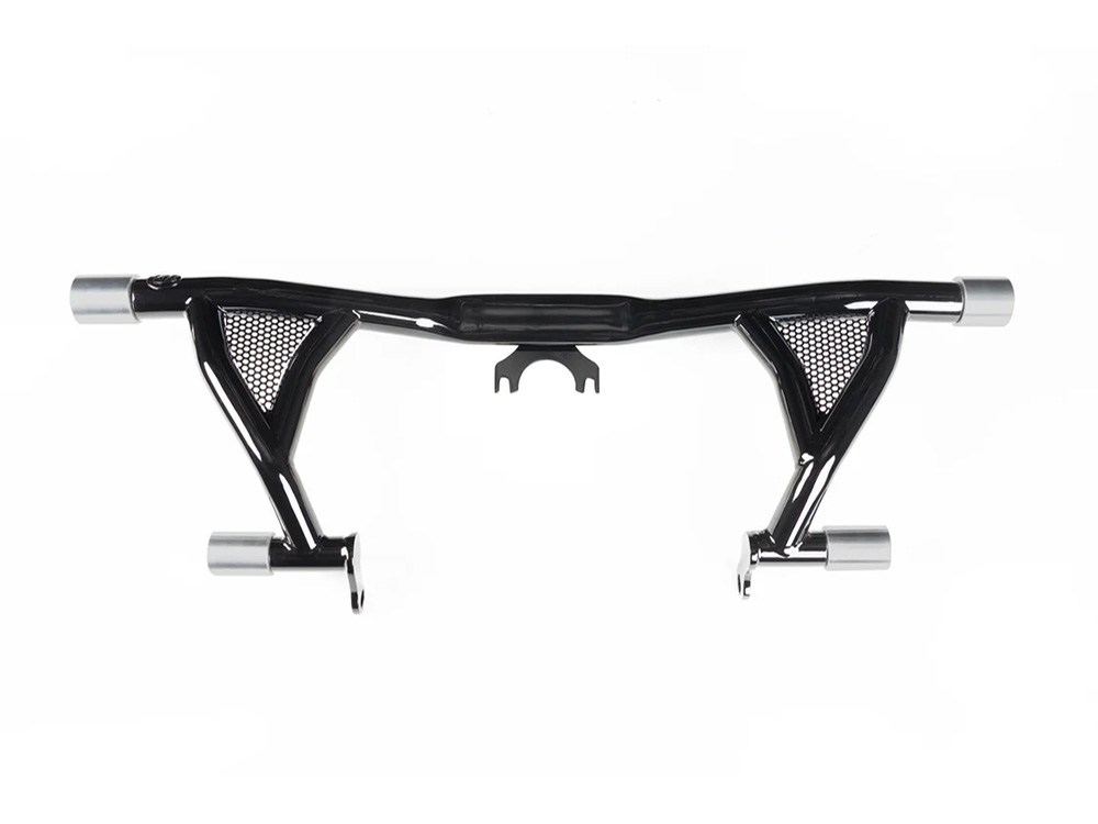 FACTORY 47 HANDLEBARS Road Warrior Front Crashbar – Gloss Black. Fits Touring 2009up