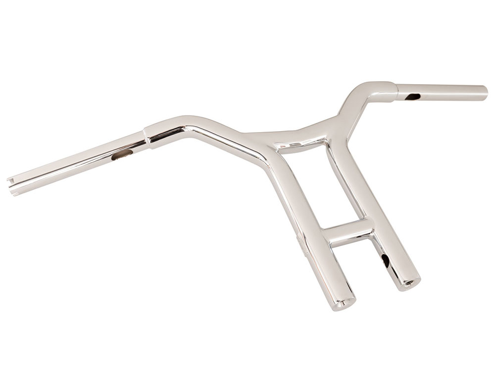 FACTORY 47 HANDLEBARS 12in. x 1-1/4in. Cali Straight T-Bar Handlebar – Chrome.