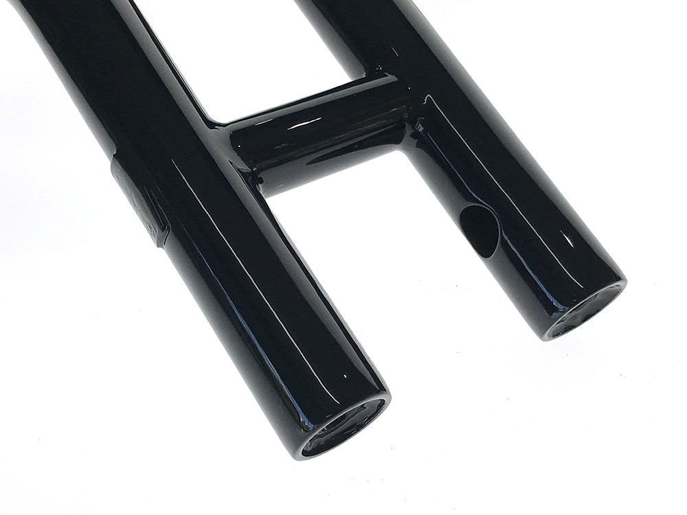 FACTORY 47 HANDLEBARS 12in. x 1-1/4in. Cali Pullback T-Bar Handlebar – Gloss Black.