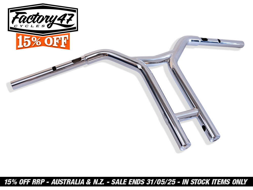 H/Bar; Brap Straight T-Bar Chr