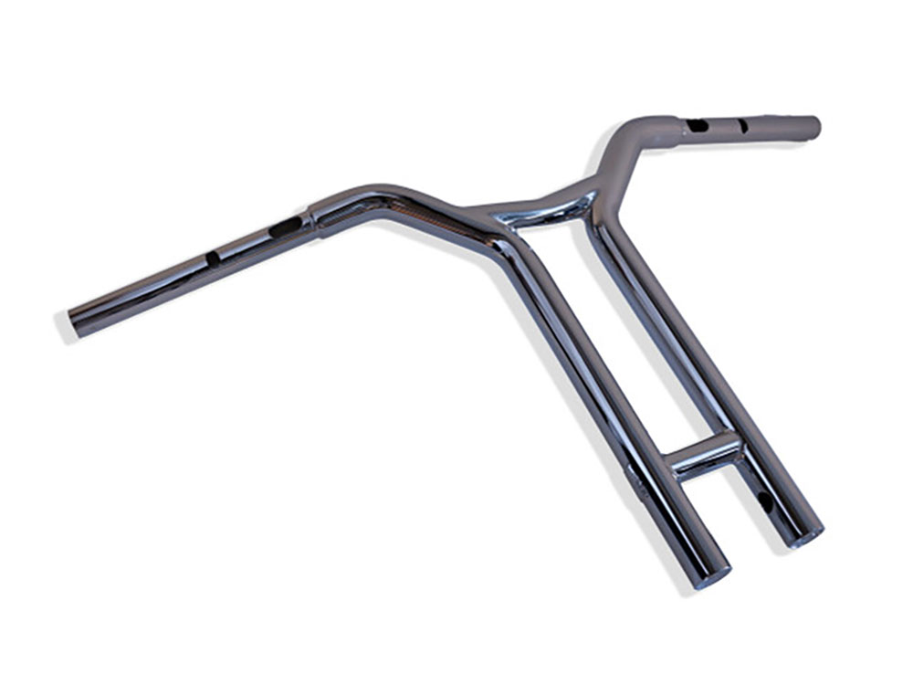 FACTORY 47 HANDLEBARS 16in. x 1-1/4in. Brap Straight T-Bar Handlebar – Chrome. Fits CVO Road Glide 2023up & Road Glide 2024up