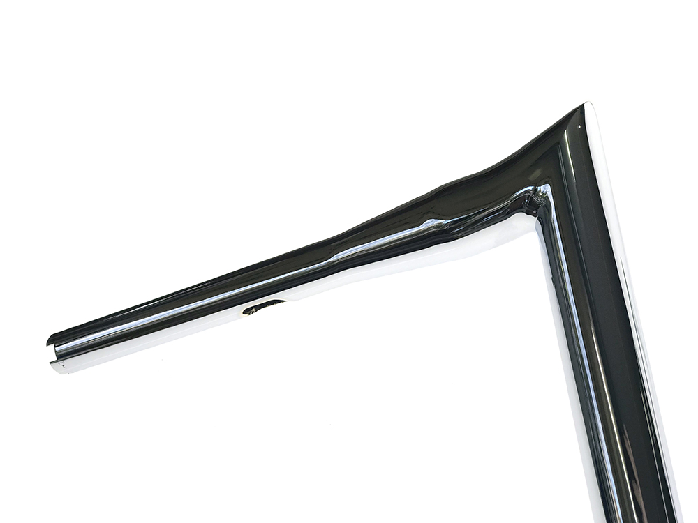 FACTORY 47 HANDLEBARS 14in. x 1-1/2in. Assault Handlebar – Chrome. Fits Ultra Models 1996-2024 and Street Glide 1996-2023