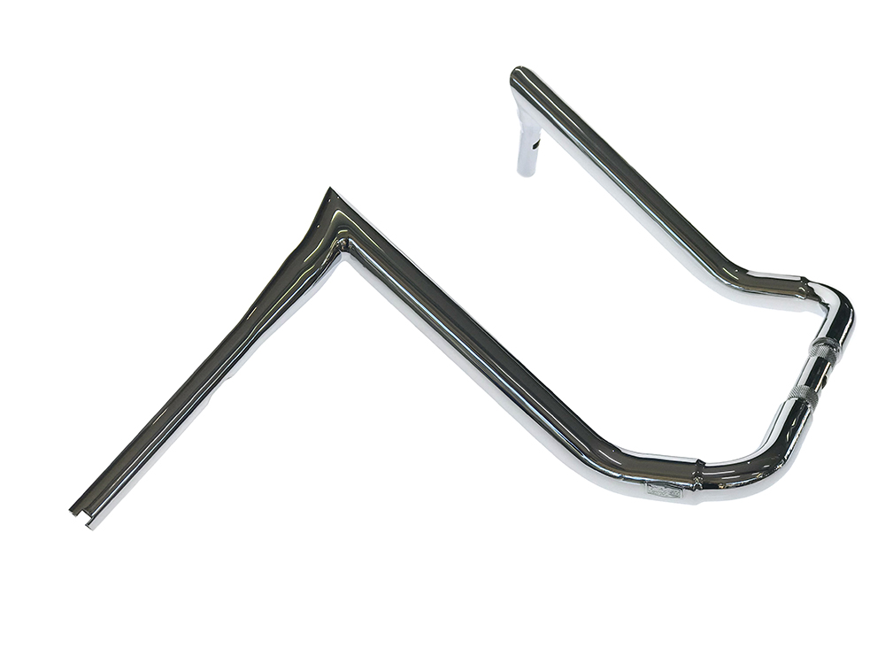 FACTORY 47 HANDLEBARS 16in. x 1-1/2in. Assault Handlebar – Chrome. Fits Ultra Models 1996-2024 and Street Glide 1996-2023