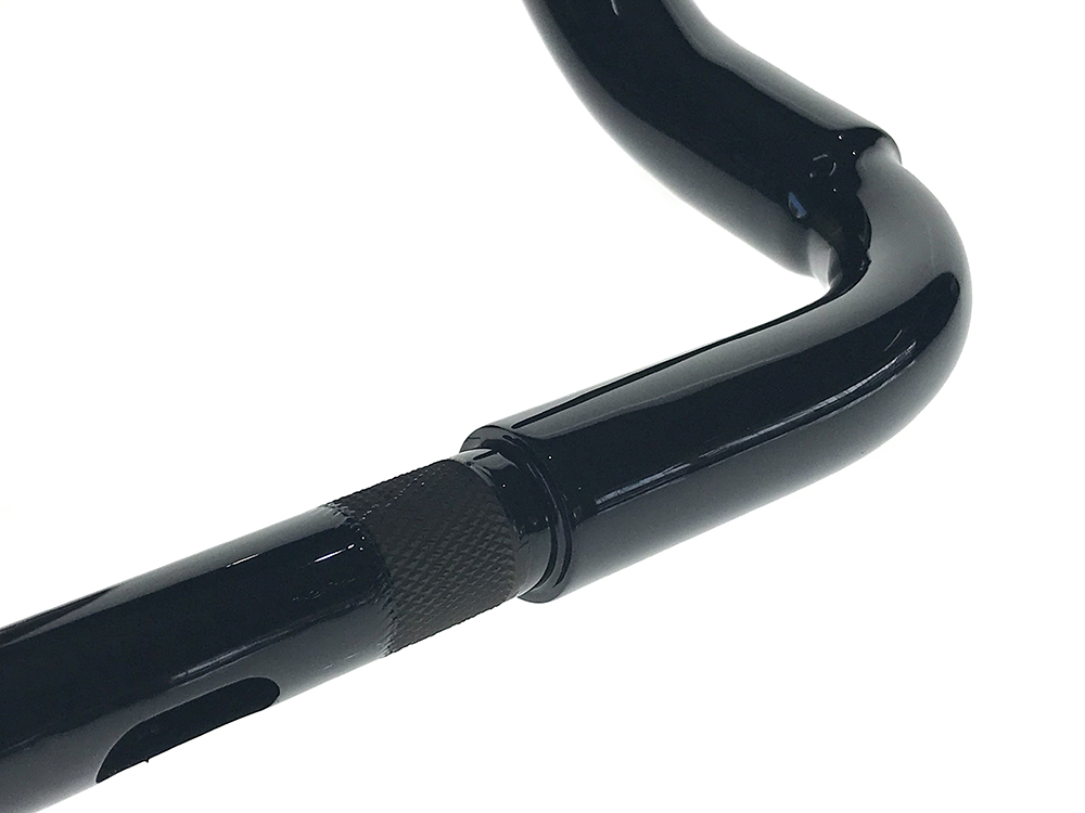 FACTORY 47 HANDLEBARS 10in. x 1-1/2in. Assault Handlebar – Gloss Black. Fits Ultra Models 1996-2024 and Street Glide 1996-2023