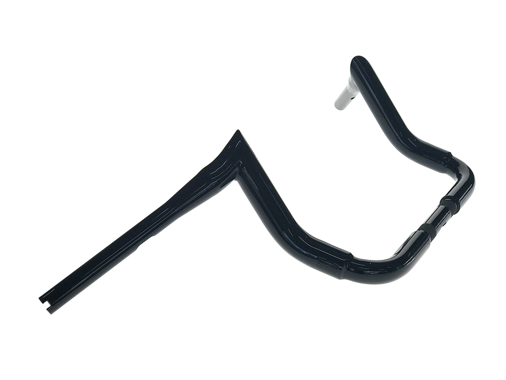 FACTORY 47 HANDLEBARS 10in. x 1-1/2in. Assault Handlebar – Gloss Black. Fits Ultra Models 1996-2024 and Street Glide 1996-2023