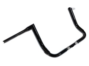 FACTORY 47 HANDLEBARS 12in. x 1-1/2in. STS Miter Handlebar – Gloss Black. Fits Ultra Models 1996-2024 and Street Glide 1996-2023 FACTORY 47 HANDLEBARS 12in. x 1-1/2in. STS Miter Handlebar – Gloss Black. Fits Ultra Models 1996-2024 and Street Glide 1996-2023