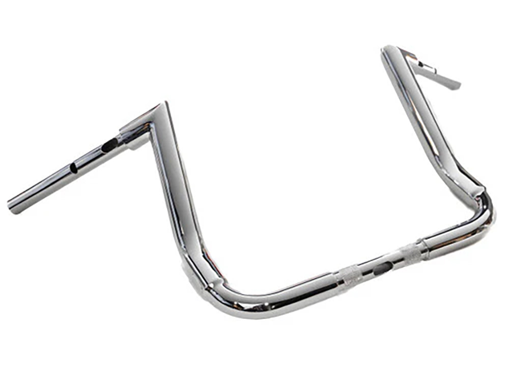 FACTORY 47 HANDLEBARS 12in. x 1-1/2in. Delta Series Handlebar – Chrome. Fits CVO Street Glide 2023up & Street Glide 2024up