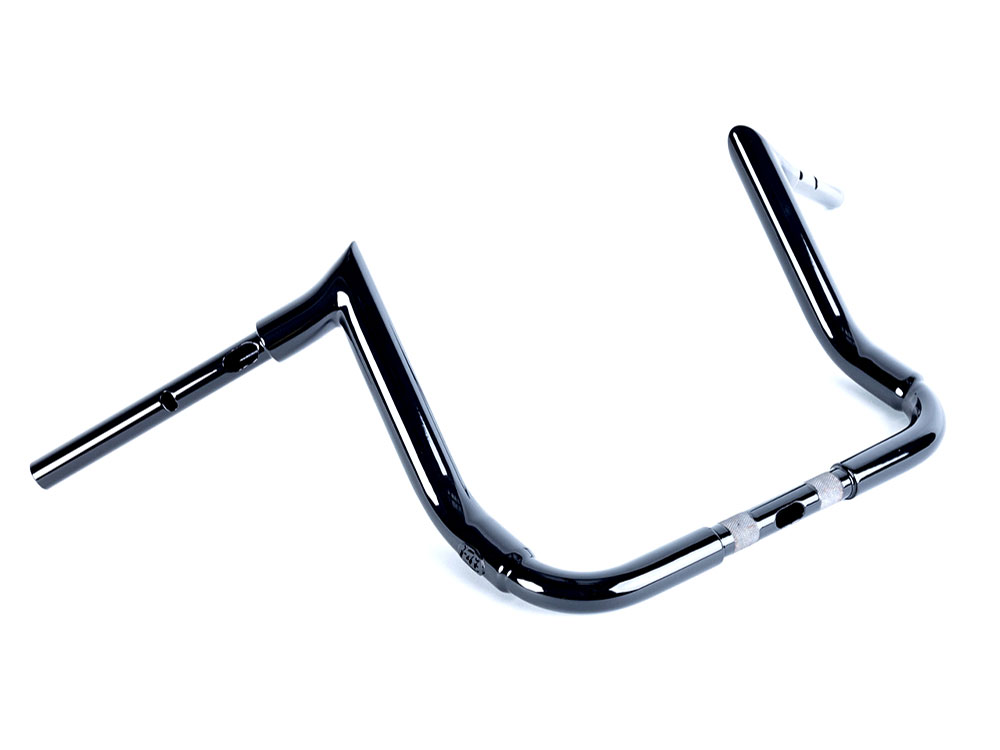 FACTORY 47 HANDLEBARS 12in. x 1-1/2in. S Series Handlebar – Gloss Black. Fits CVO Street Glide 2023up & Street Glide 2024up
